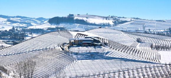 Pasquale Pelissero winery in winter