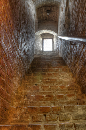 Inside Serralunga's Castle